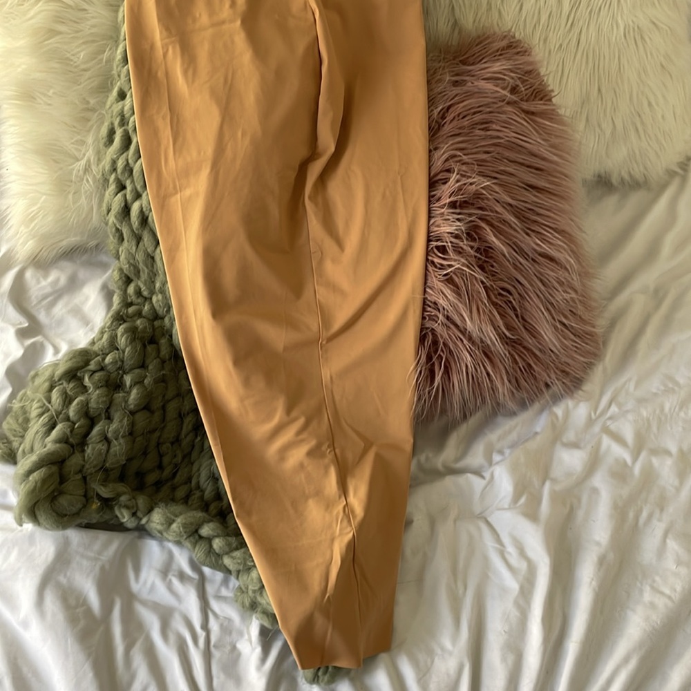 SKIMS NWT Signature Swim Sarong Skirt size M ~ Ochre color 🧡 - Picture 8 of 9
